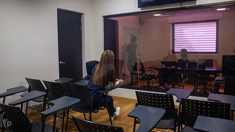 Cámara y antesala Gesell del Poli