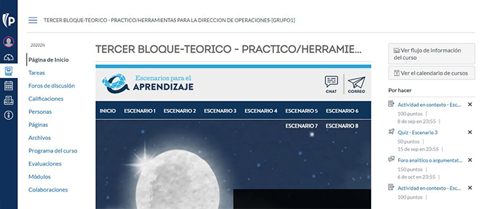 Canales de comunicación en plataformas de aprendizaje en línea