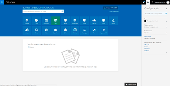 Configuración licencias