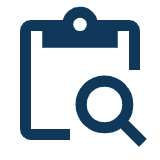 <svg xmlns="http://www.w3.org/2000/svg" height="40px" viewBox="0 -960 960 960" width="40px" fill="#0f385a"><path d="M833.33-80 724-189.33q-21.33 15.66-46.33 22.5-25 6.83-51 6.83-72.23 0-122.78-50.58-50.56-50.58-50.56-122.83 0-72.26 50.58-122.76t122.84-50.5q72.25 0 122.75 50.56Q800-405.56 800-333.33q0 26-6.83 51.33-6.84 25.33-22.5 46L880-126.67 833.33-80ZM626.57-226.67q44.76 0 75.76-30.9 31-30.91 31-75.67 0-44.76-30.9-75.76-30.91-31-75.67-31Q582-440 551-409.09q-31 30.9-31 75.66t30.91 75.76q30.9 31 75.66 31ZM840-540h-66.67v-233.33h-66.66v100H253.33v-100h-66.66v586.66H420V-120H186.67q-28.34 0-47.5-19.17Q120-158.33 120-186.67v-586.66q0-28.34 19.17-47.5Q158.33-840 186.67-840H377q8.33-35 37.33-57.5T480-920q37.33 0 66.17 22.5Q575-875 583.33-840h190q28.34 0 47.5 19.17Q840-801.67 840-773.33V-540ZM480-773.33q17 0 28.5-11.5t11.5-28.5q0-17-11.5-28.5t-28.5-11.5q-17 0-28.5 11.5t-11.5 28.5q0 17 11.5 28.5t28.5 11.5Z"/></svg>