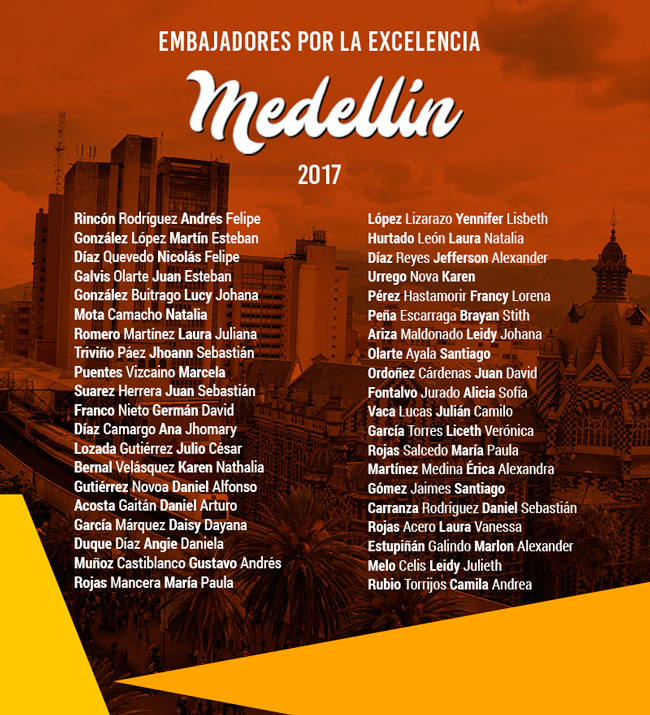 Embajadores por la Excelencia Medellín 2017