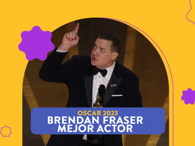 Brendan Fraser, gana el primer Oscar de su carrera