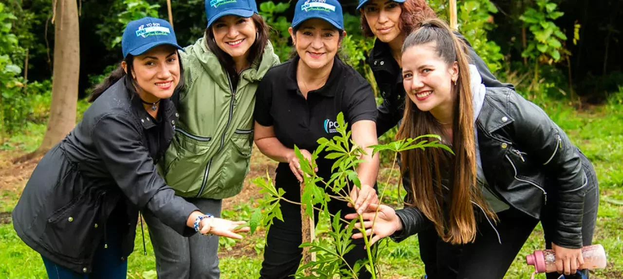 El POLI planta vida en la Sembratón