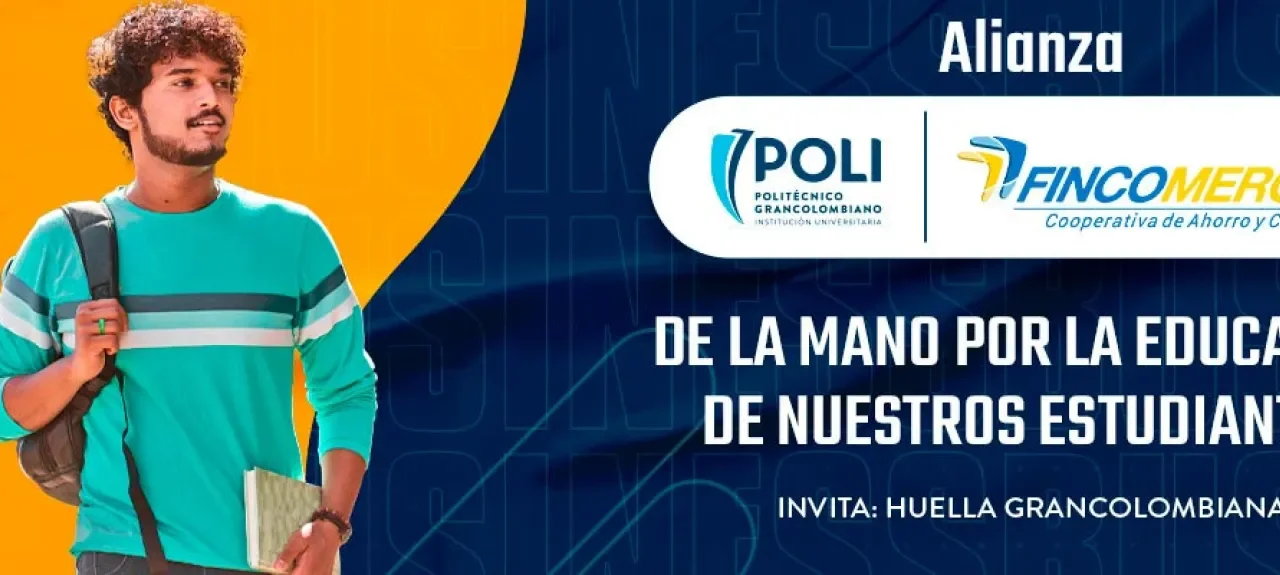 El Poli y Fincomercio de la mano por la educación