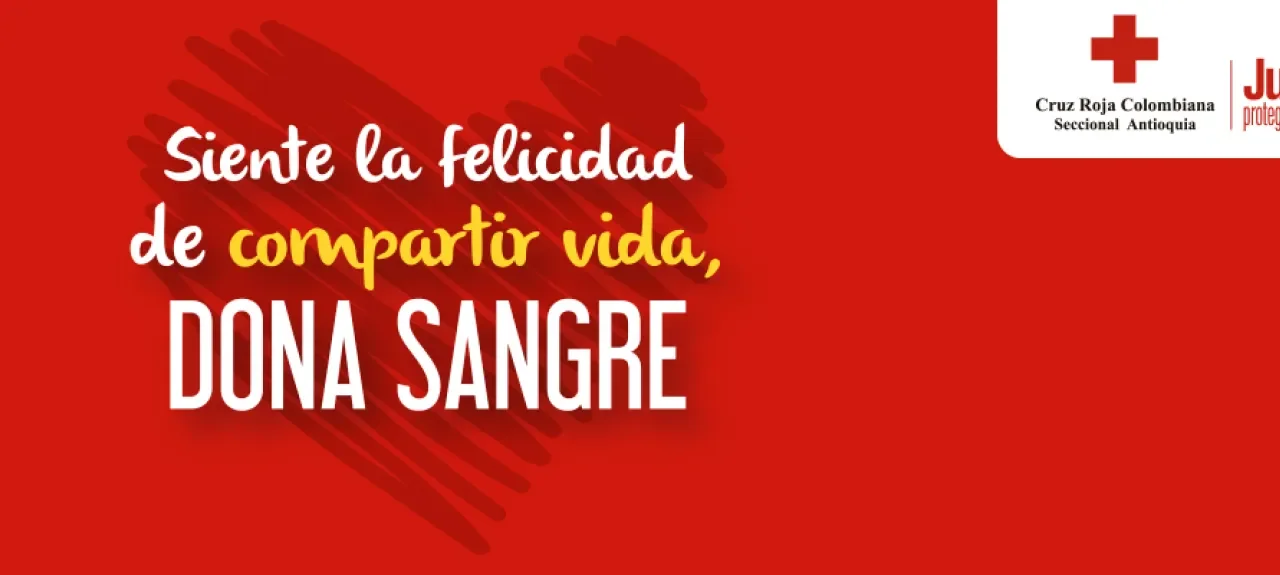 Donar sangre es vida saludable central