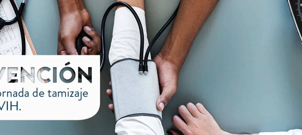 Primera jornada de tamizaje de VIH en el Poli