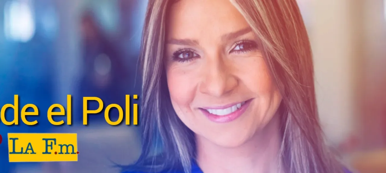 Vicky Dávila y su equipo de periodistas llegan al Poli 