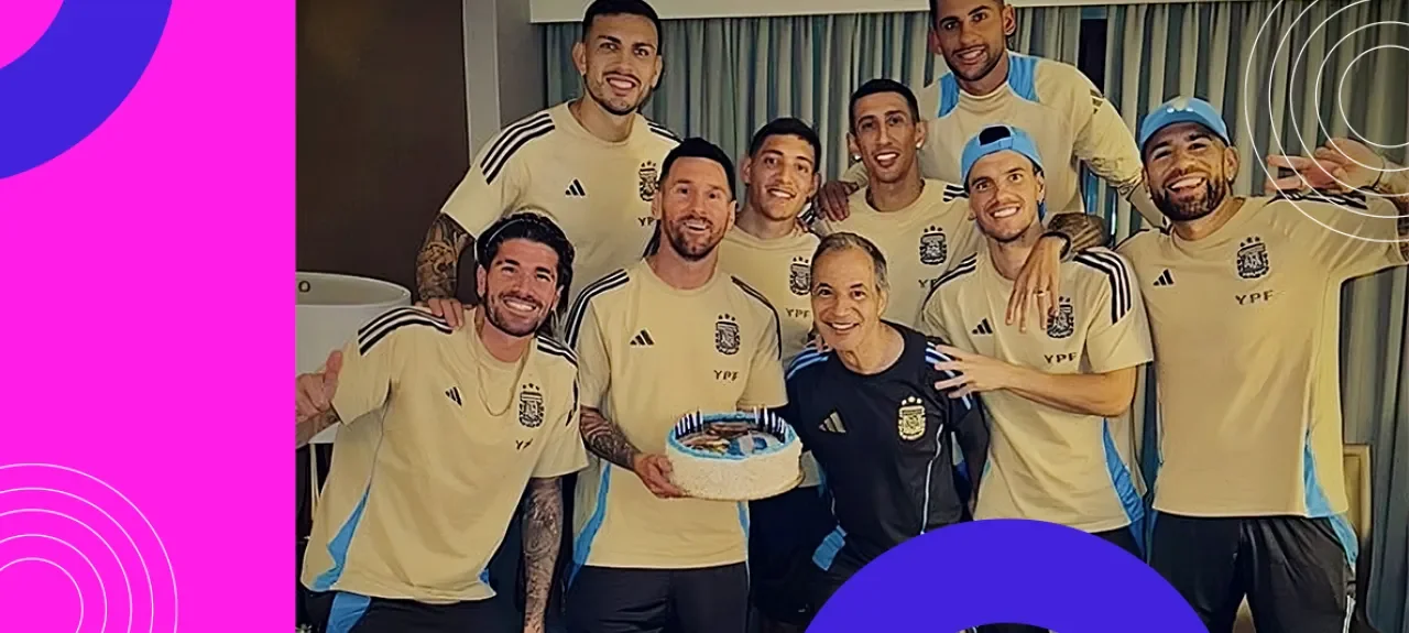 Celebración de cumpleaños Lionel Messi