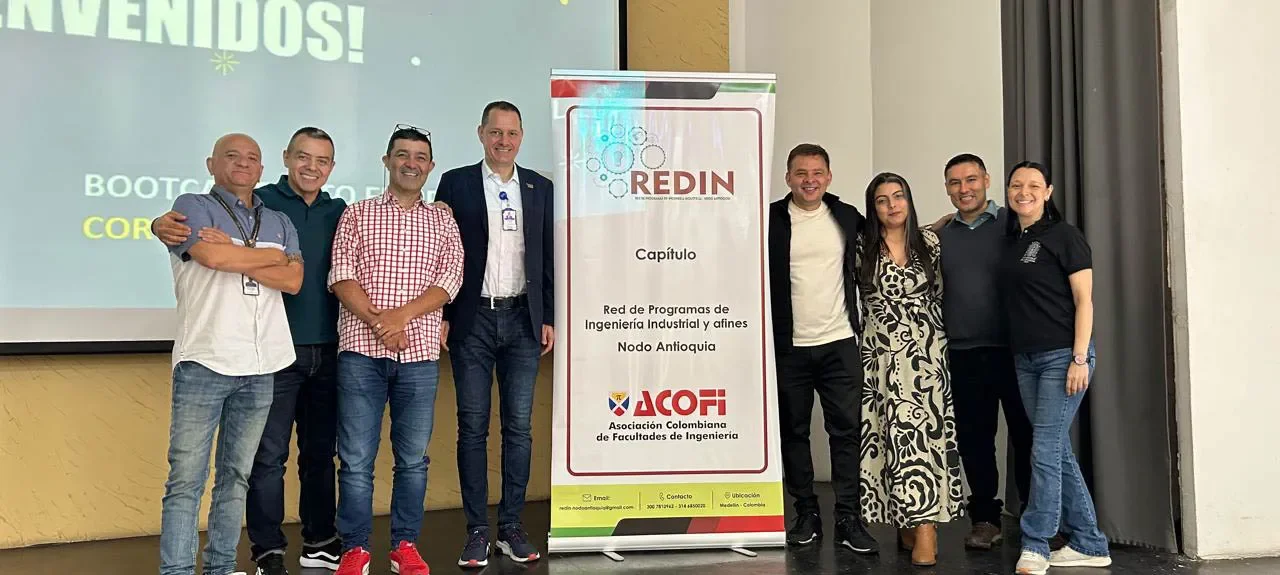 El Poli presente en el Bootcamp REDIN Nodo Antioquia – Reto Corona 2025