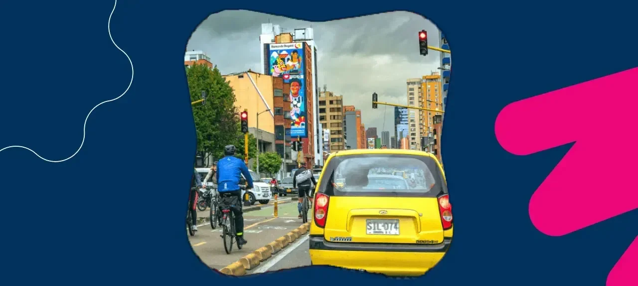 Caos en la carrera septima