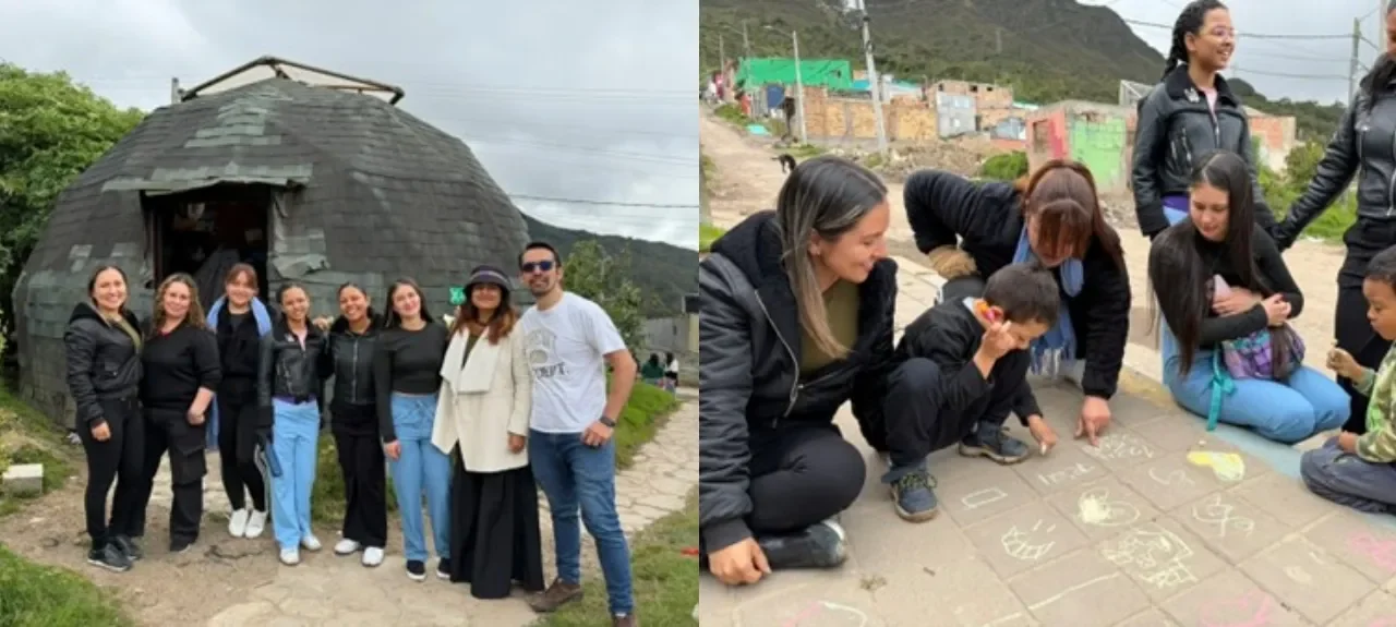 Empatía a la comunidad de Villa Rosita