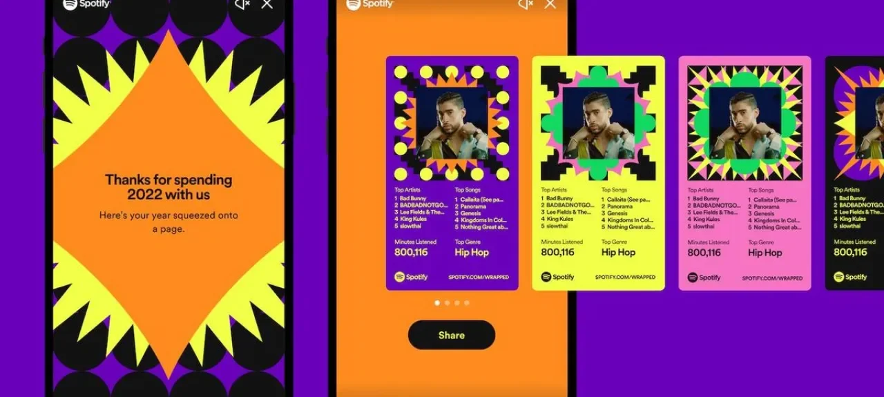 Wrapped de Spotify: Cuando los Datos se Convierten en Algo Interesante