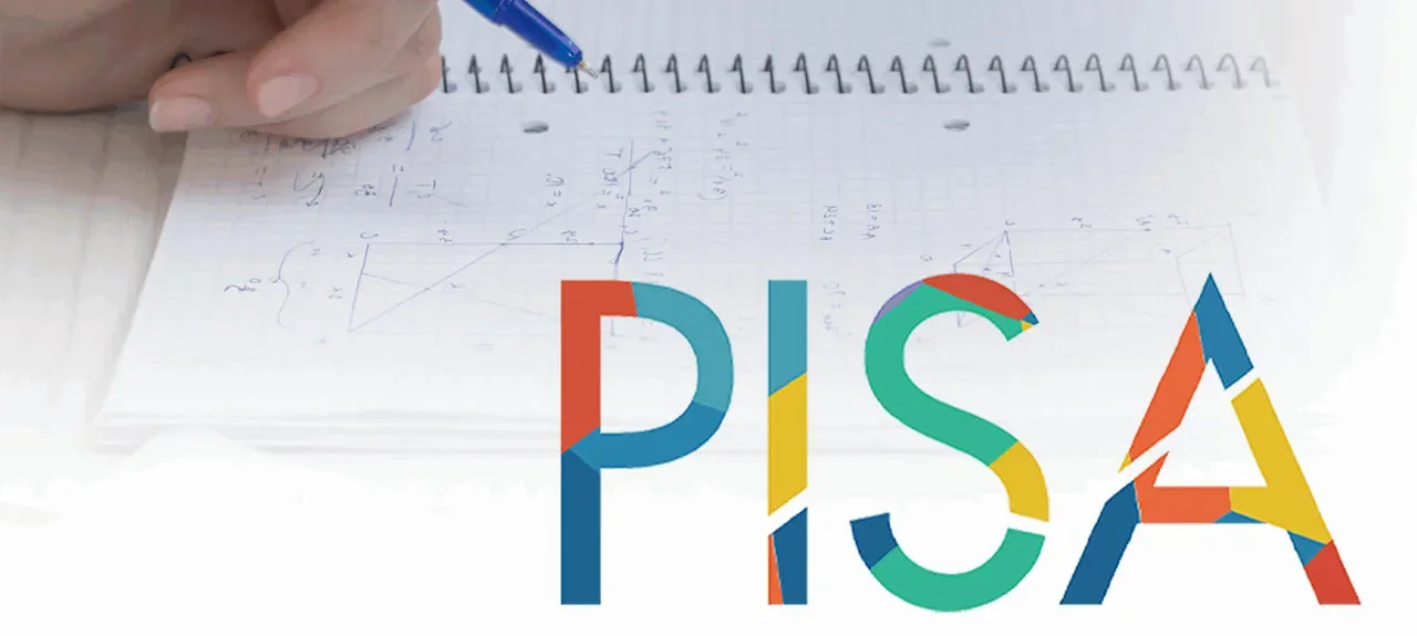 Resultados de las pruebas PISA en Colombia 2025 en matemáticas frente al promedio OCDE