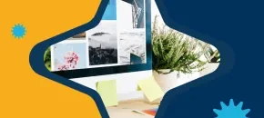 Concepto de portafolio profesional