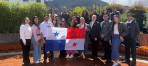 Comitiva de la Universidad de Panamá visitó el Poli para fortalecer alianzas en ingeniería