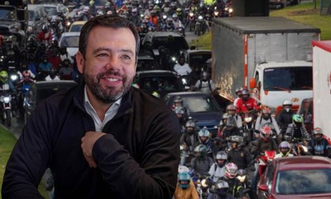 Alcalde Galán y el pico y placa