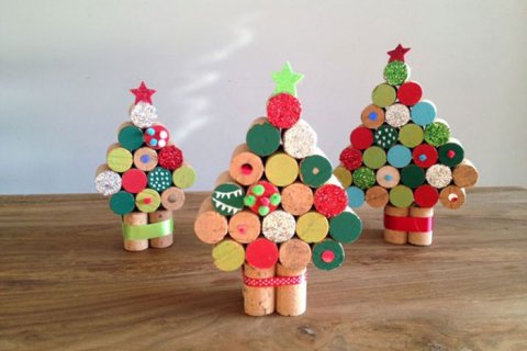 Decoración eco en Navidad