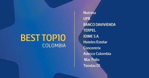 Top 10 mejores empresas de Colombia Top 10 mejores empresas de Colombia