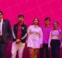 Grupo participantes Xpoilers junto al logo