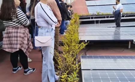 Estudiantes Poli en Plaza de las Américas 