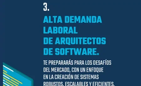 3 razones para estudiar maestría en arquitectura de software virtualmente - demanda laboral