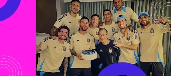 Celebración de cumpleaños Lionel Messi