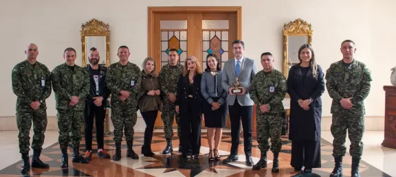 Reconocimiento al liderazgo del Poli en la formación de los futuros oficiales del Ejército Nacional