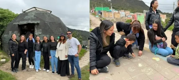 Empatía a la comunidad de Villa Rosita