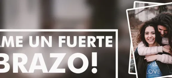 Regala un abrazo y recibe sonrisas