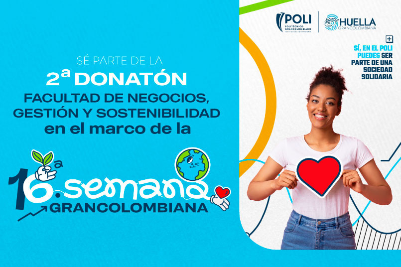 Sé parte de la 2.a Donatón del POLI Medellín