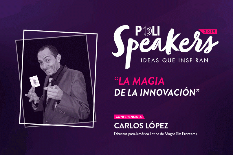 Carlos López , Director de Magos Sin Fronteras nuestro próximo - PoliSpeakers 