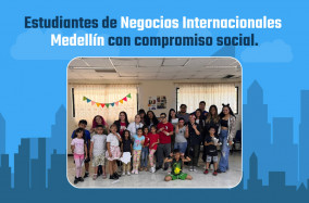 Colaboración Exitosa entre el POLI y Corporación PAN: Niños de Medellín aprenden inglés